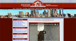 Desktop Screenshot of bostonconcretecutting.com